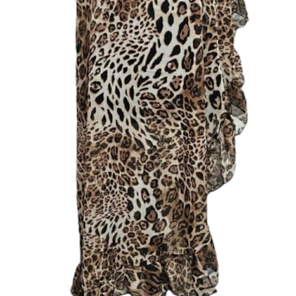 Leopard Swimsuit Cover-Up - Picture 3 of 6